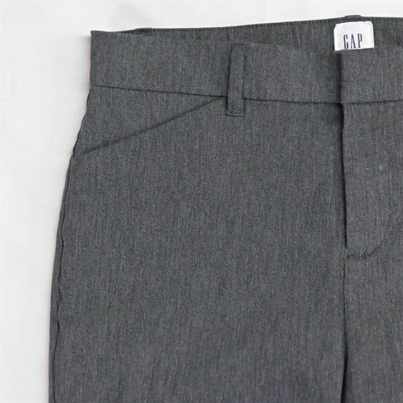 Gap 4 Tall Gray Signature Skinny Ankle Stretch‎ Dress Pants - Picture 2 of 5